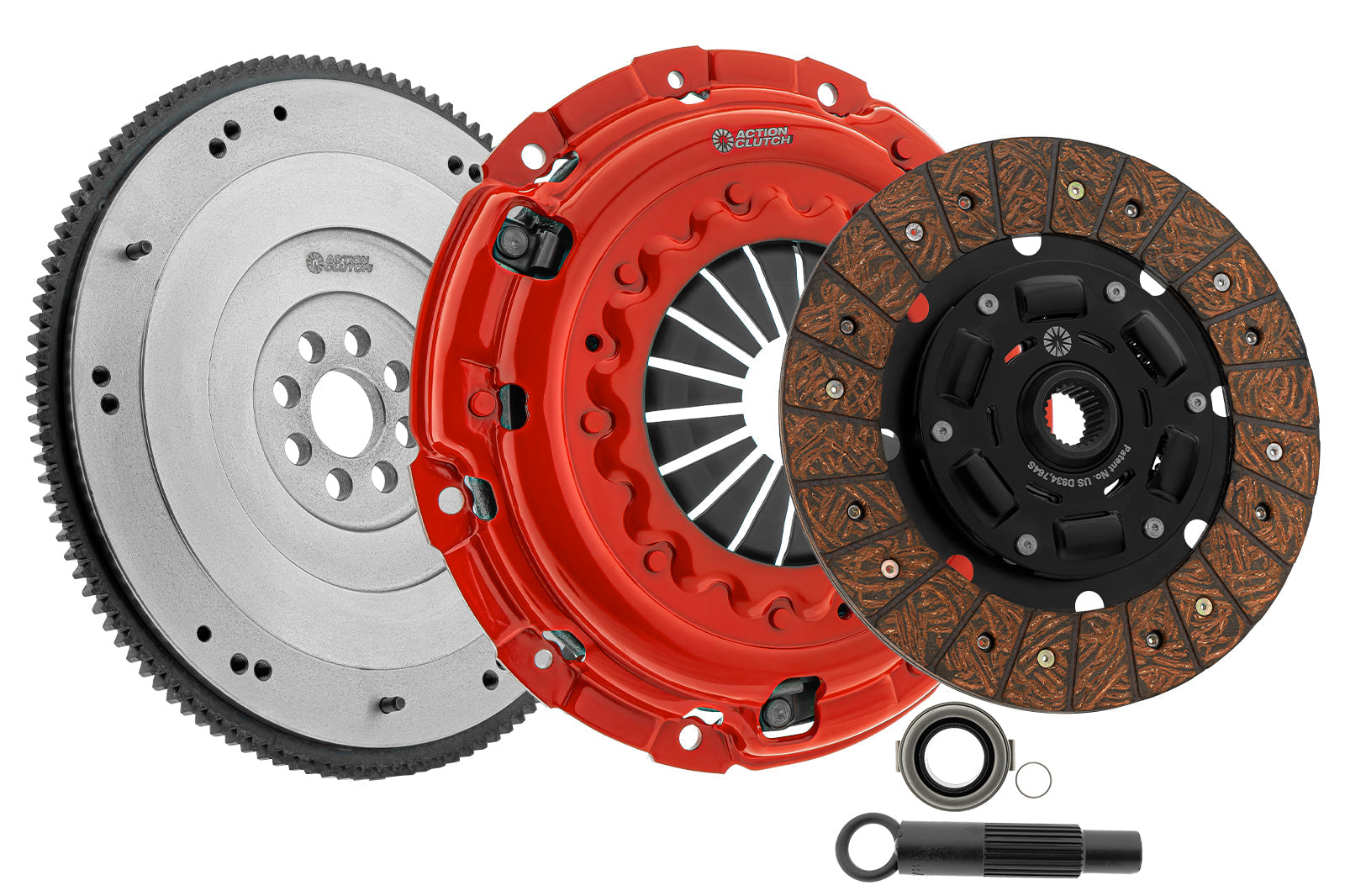 Stage 2 Clutch Kit (1SC) for Honda Civic SI 2012-2015 2.4L (K24Z7) Inc