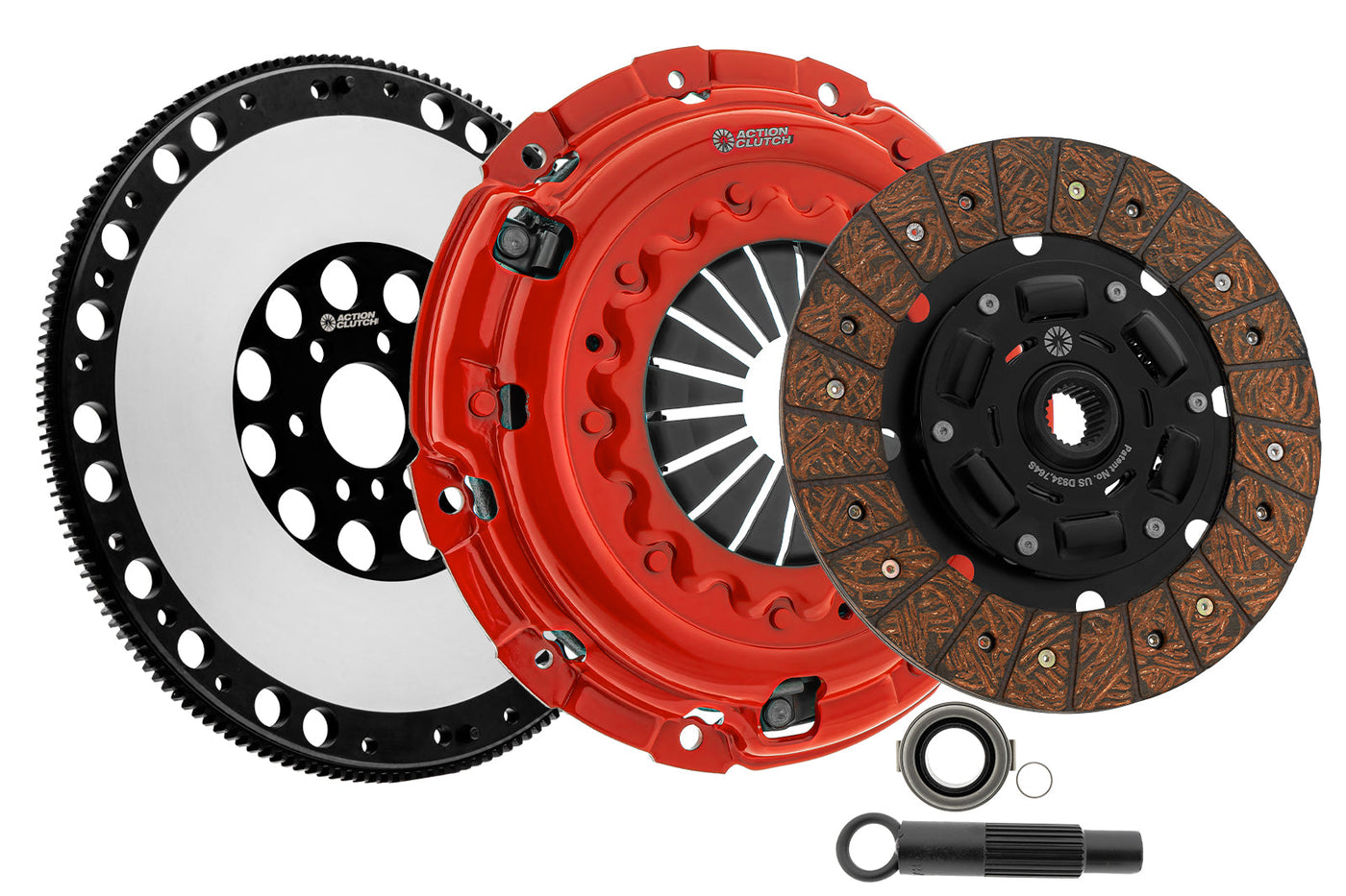 Stage 2 Clutch Kit (1SC) Super Copper for Hyundai Genesis 2010-2014 2.0L Includes Lightweight Flywheel 2010-2014 (2.0L)