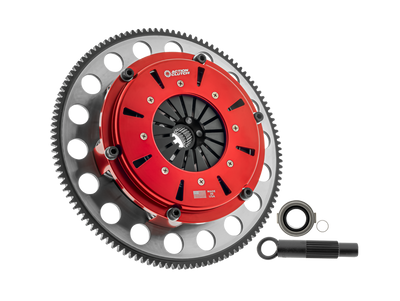7.25in Triple Disc Race Kit for Mitsubishi Eclipse 1996-1999 2.4L SOHC (4G64) Non-Turbo FWD Includes Steel Flywheel