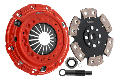Stage 4 Clutch Kit (1MD) for Mitsubishi Lancer OZ-Rally 2002-2003 2.0L SOHC (4G94) Non-Turbo Includes Concentric Slave Bearing FWD