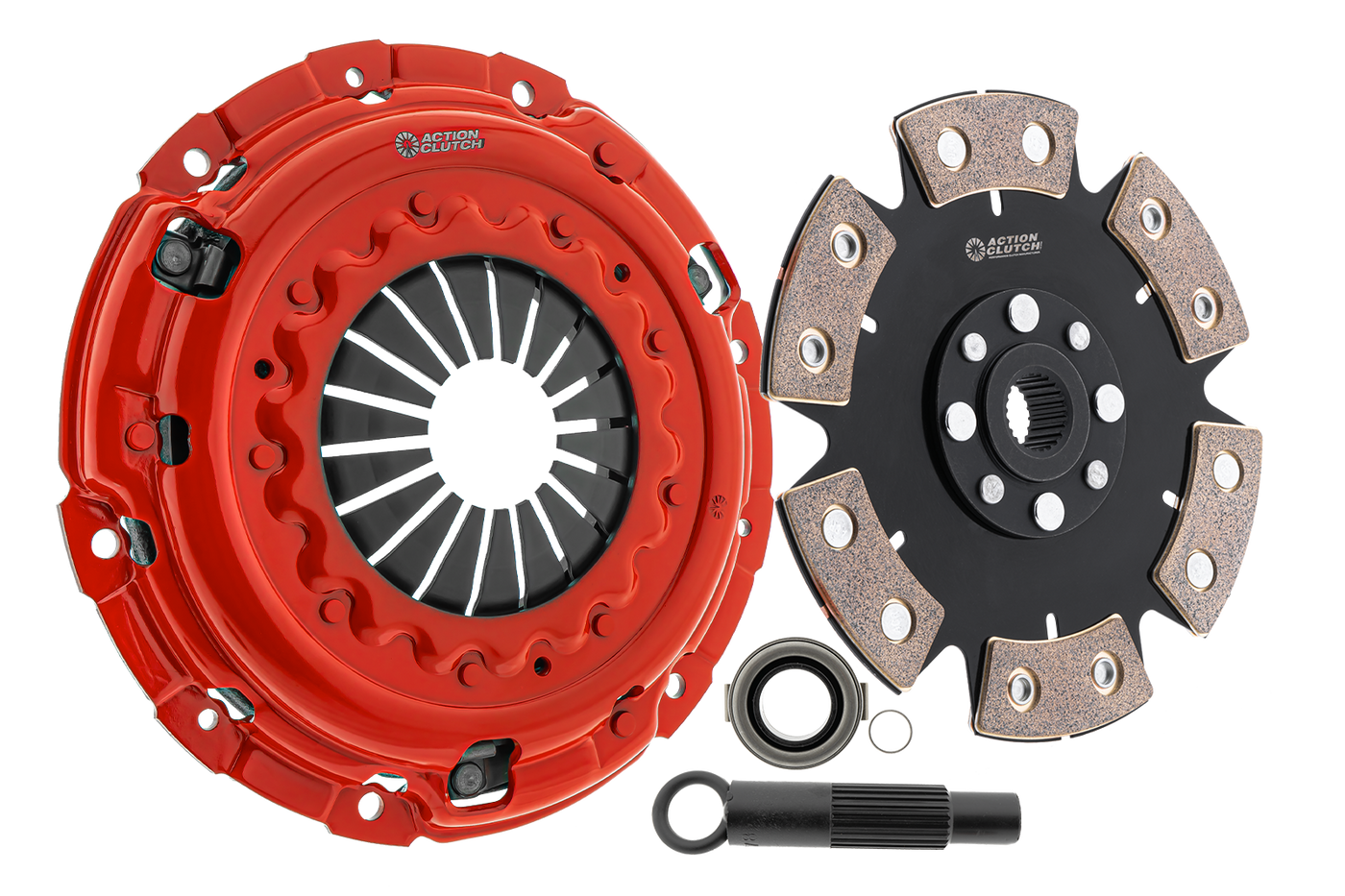Stage 6 Clutch Kit (2MD) for Infiniti G35 2007-2008 3.5L (VQ35HR) With Heavy Duty Concentric Slave Cylinder