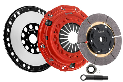 Ironman Sprung (Street) Clutch Kit for BMW 323i 1999-2000 2.5L DOHC 4 Door Only RWD Includes Lightened Flywheel