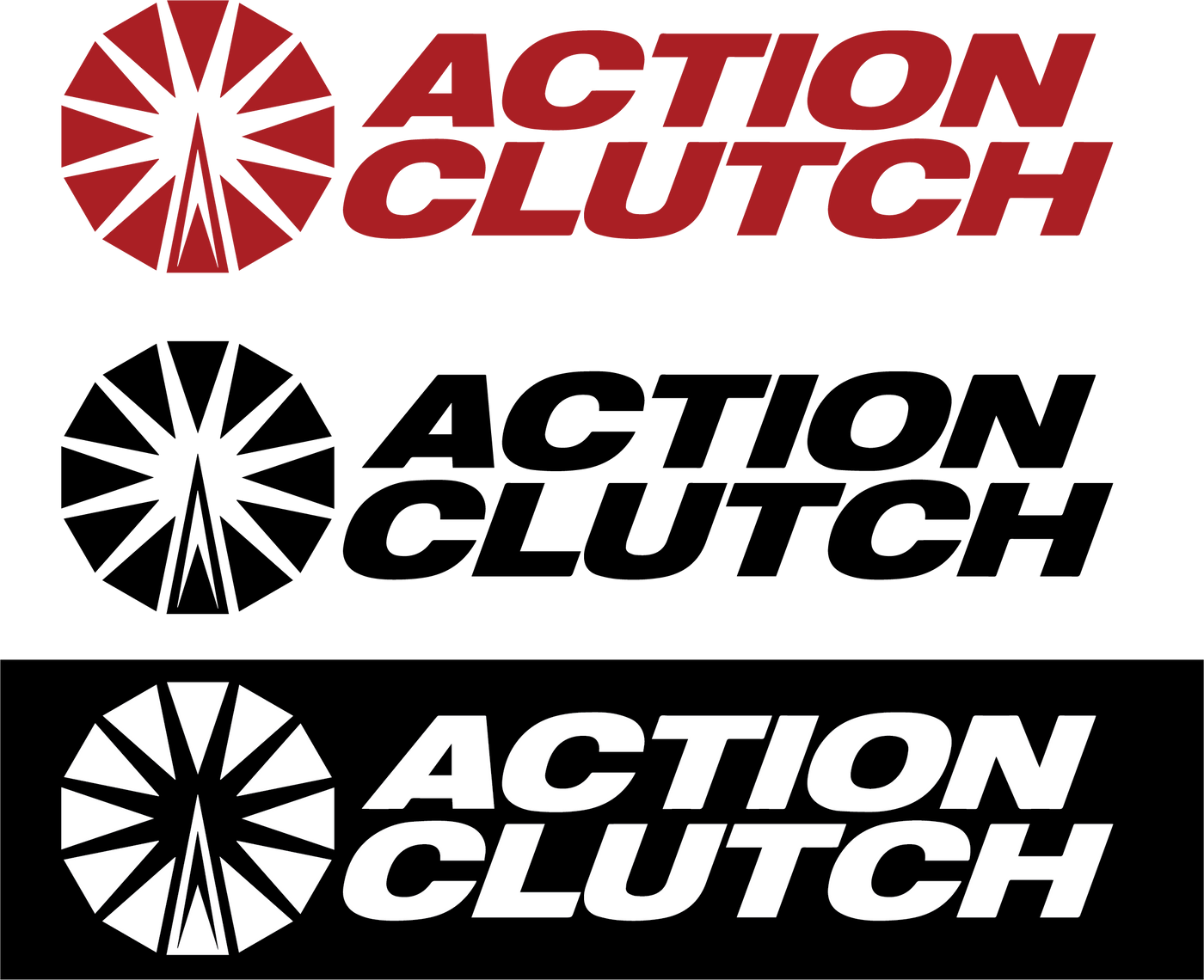 Action Clutch Vinyl Stickers (3 pack) - Action Clutch