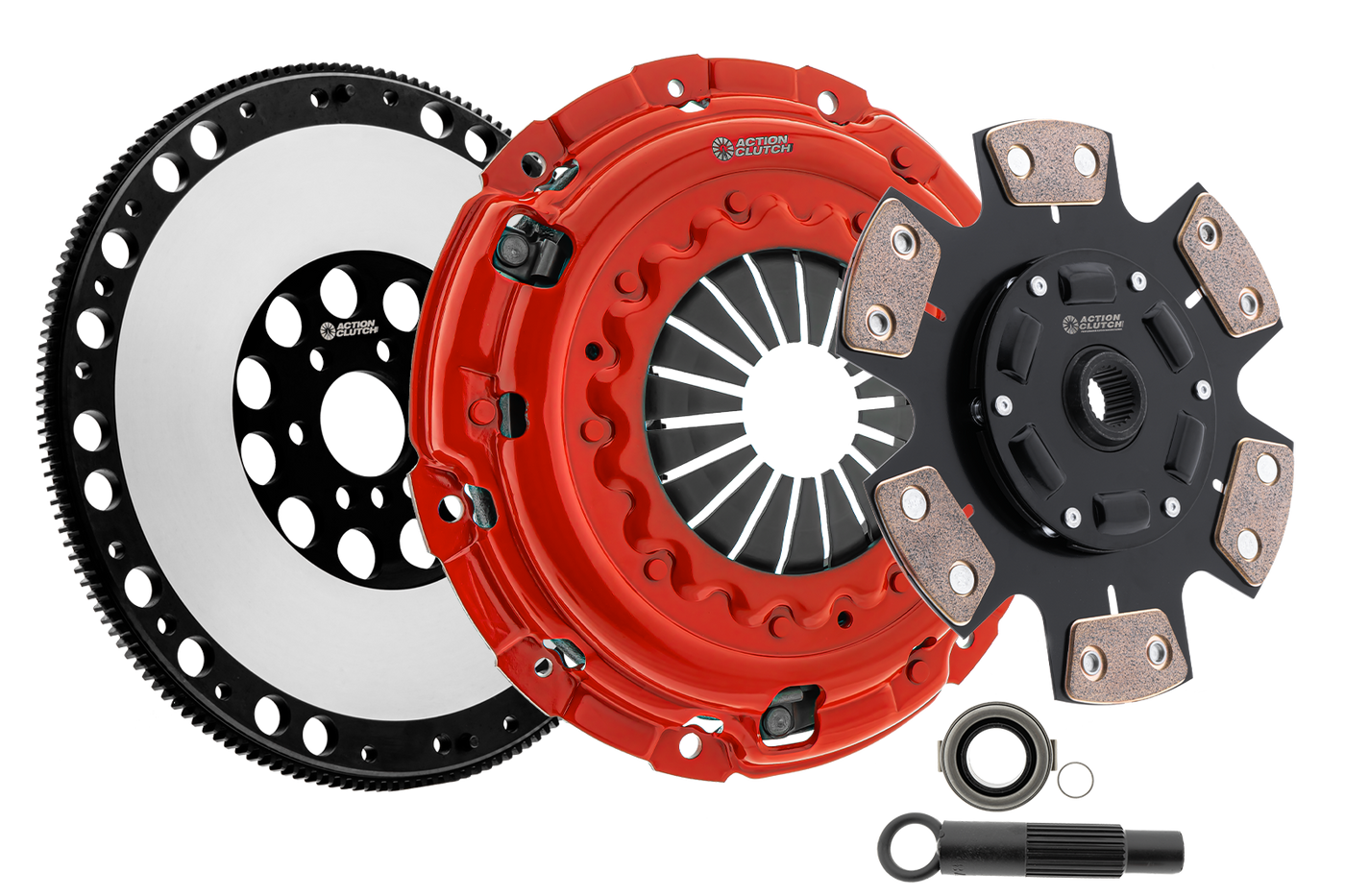 Stage 3 Clutch Kit (1MS) for Subaru Legacy GT Spec B 2005-2006 2.5L DOHC (EJ255) Turbo AWD Includes Lightened Flywheel