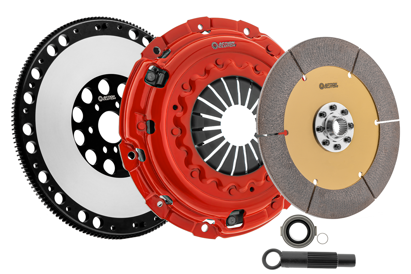 Ironman Unsprung Clutch Kit for BMW Z3 1997-1998 2.8L DOHC (M52) Includes Lightened Flywheel